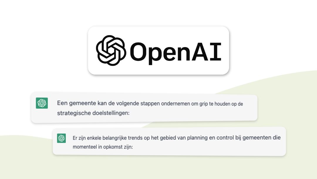 Wat zijn de trends op het gebied van Planning & Control? Wat kan een gemeente doen om grip te houden op strategische doelen? We vroegen het ChatGPT